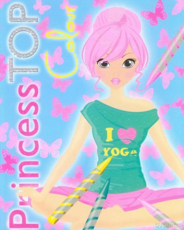 Princess Top. Colour [KSIĄŻKA]