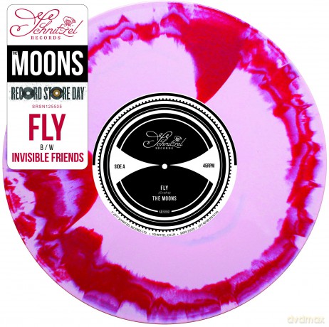 The Moons: Fly/Invisible Friends [Winyl]