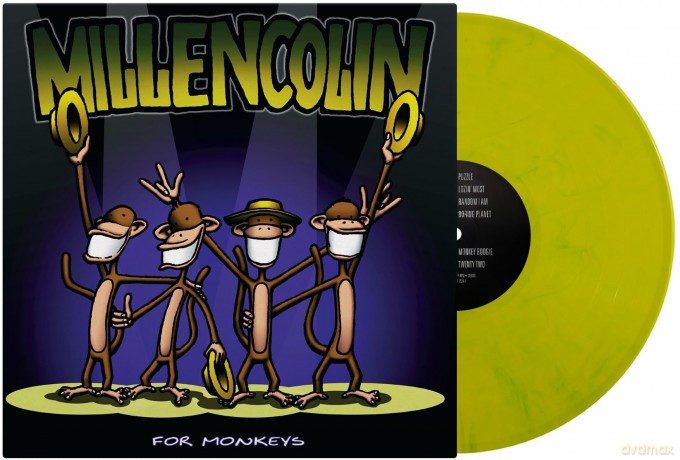 Millencolin: For Monkeys (Anniv. Ed.) Psychedelic Green [Winyl]
