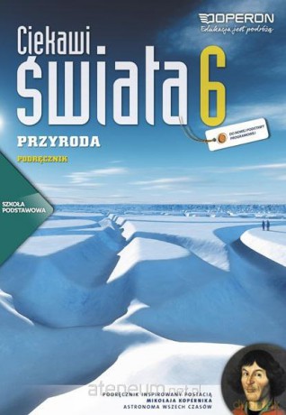 Przyroda Szkoła Podstawowa 6 Ciekawi świata podręcznik+atlas [KSIĄŻKA]