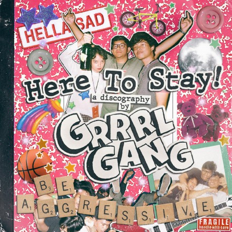 Grrrl Gang-Here To Stay!: Grrrl Gang-Here To Stay! [Winyl]