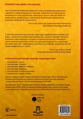 Psychoterapia. Teoria [KSIĄŻKA]