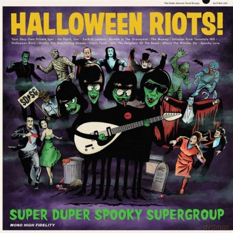Super Duper Spooky Supergroup: Halloween Riots [Winyl]