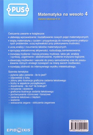 PUS Matematyka na wesoło 4 [KSIĄŻKA]