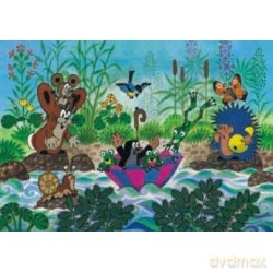 Puzzle 100 XL Krecik - Kąpiel [PUZZLE]