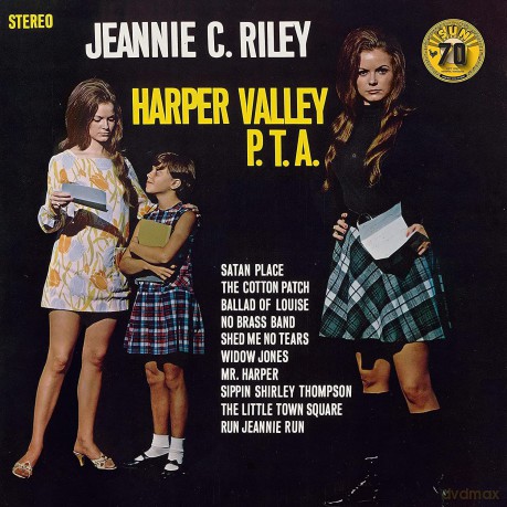 Jeanie C. Riley: Harper Valley P.T.A. - Rare Mono mix [Winyl]