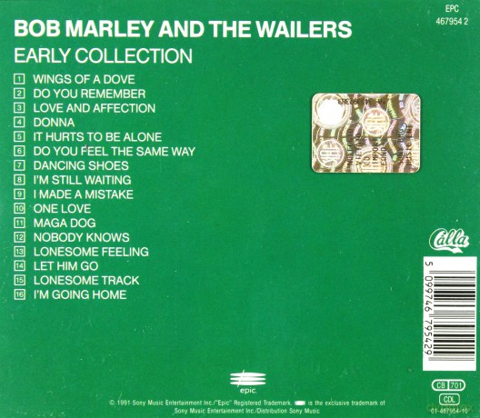 Bob Marley & The Wailers: Early Collection [CD]