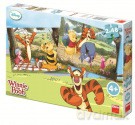 Puzzle 2x48 Kubuś Puchatek i Przyjaciele [PUZZLE]