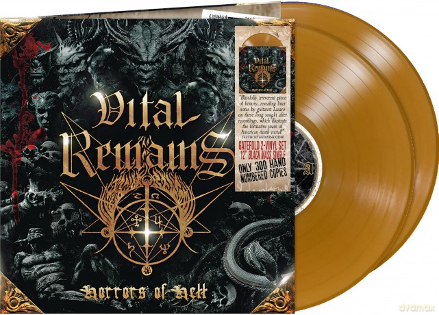 Vital Remains: Horrors Of Hell - Damnation Gold [2xWinyl]