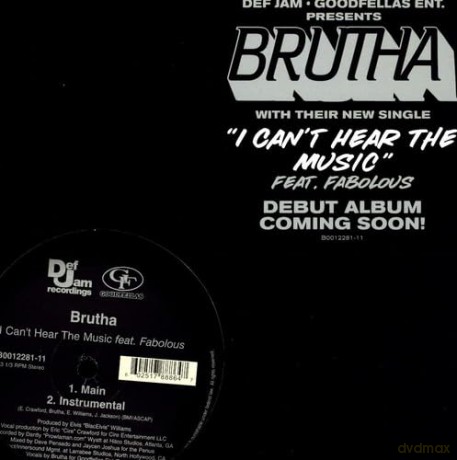 Brutha: I Can't Hear Music (X2) [Winyl]