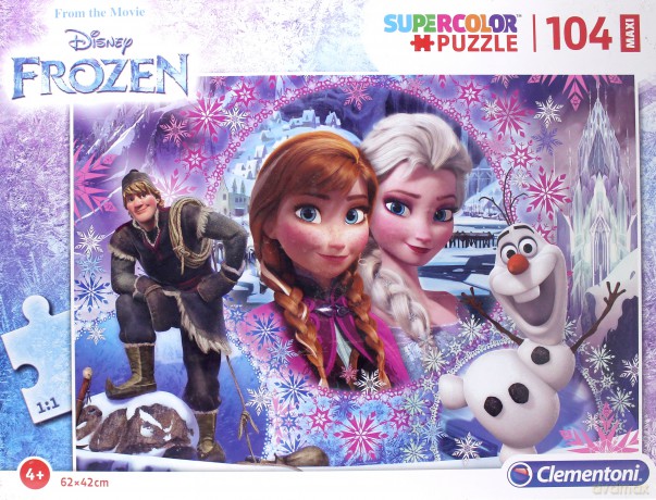 Puzzle Maxi 104 Kraina Lodu [PUZZLE]