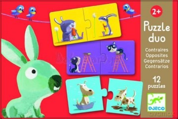 Puzzle pary - Przeciwieństwa [PUZZLE]
