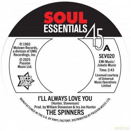 The Spinners: I'll Always Love You/What More Could A B [Winyl]