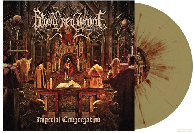 Blood Red Throne: Imperial Congregation (Gold/Red Splatter) [Winyl]