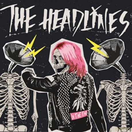 The Headlines: In The End (Pink/White Black Haze) [Winyl]