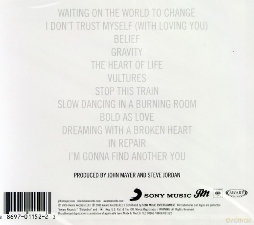 John Mayer: Continuum [CD]