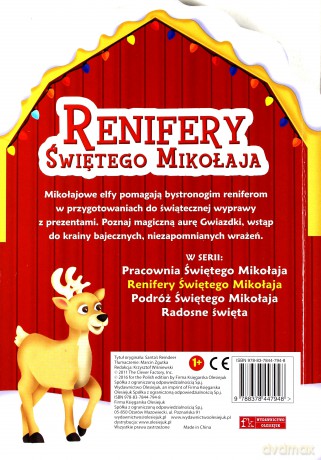 Renifery świętego Mikołaja [KSIĄŻKA]