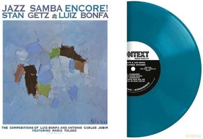 Getz Stan And Bonfa Luiz: Jazz Samba Encore! (Petrol Blue) [Winyl]