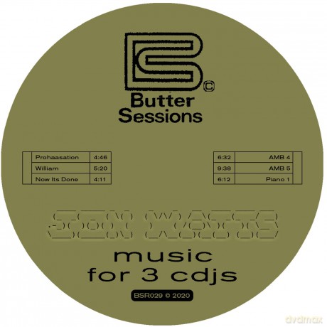 Jon Watts-Music For 3 Cdjs: Jon Watts-Music For 3 Cdjs [Winyl]