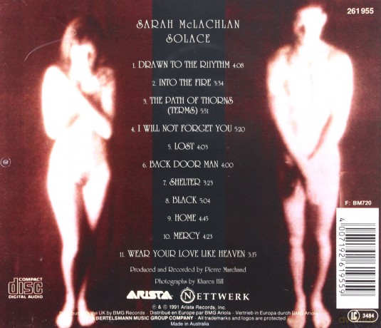 Sarah McLachlan: Solace [CD]
