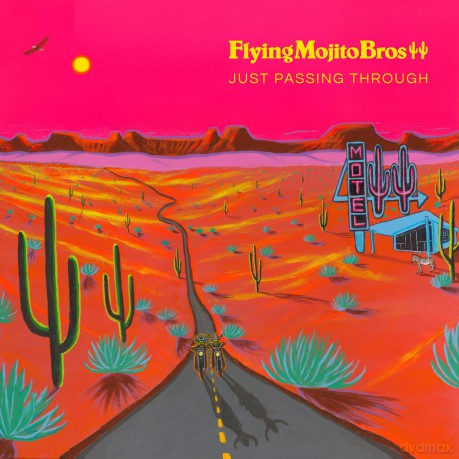 Flying Mojito Bros: Just Passing Through - Orange/Pink [Winyl]