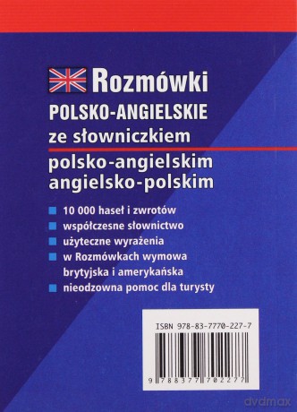 Rozmówki polsko-angielskie ze słowniczkiem [KSIĄŻKA]