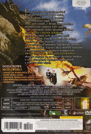 Świat smoków: fantazja ożywiona [DVD]