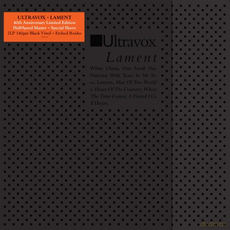 Ultravox: Lament (Deluxe): Limited 40th Anniversary [2xWinyl]