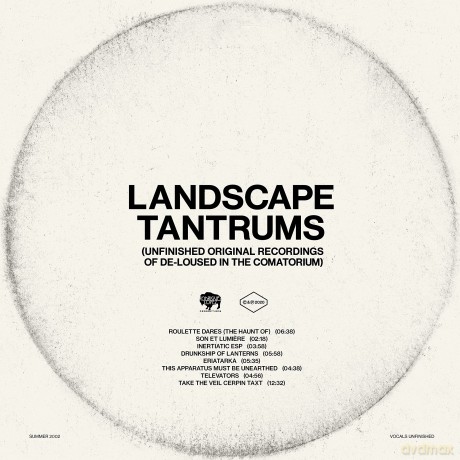 The Mars Volta: Landscape Tantrums - Unfinished Original Recordings Of De-Loused In The Comatorium [Winyl]