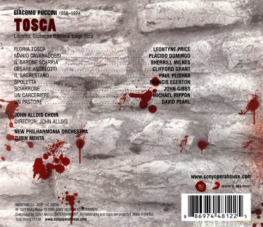 Zubin Mehta: Puccini: Tosca [2CD]