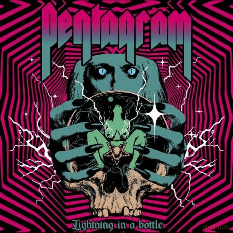 Pentagram: Lightning In A Bottle (Trans Yellow Neon Magenta-Splatter Black) [Winyl]