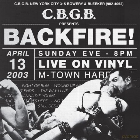 Backfire!: Live At Cbgb (Splatter) [Winyl]