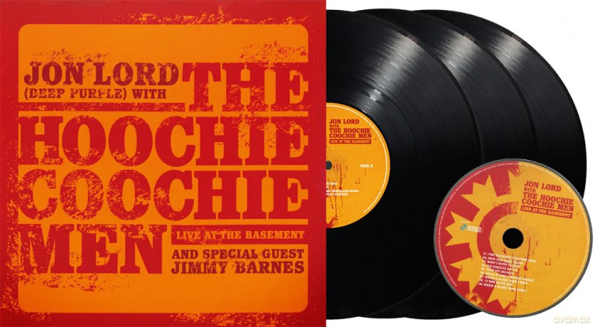 Jon Lord With The Hoochie Coochie Men: Live at The Basement (2 Black + CD) [3xWinyl]