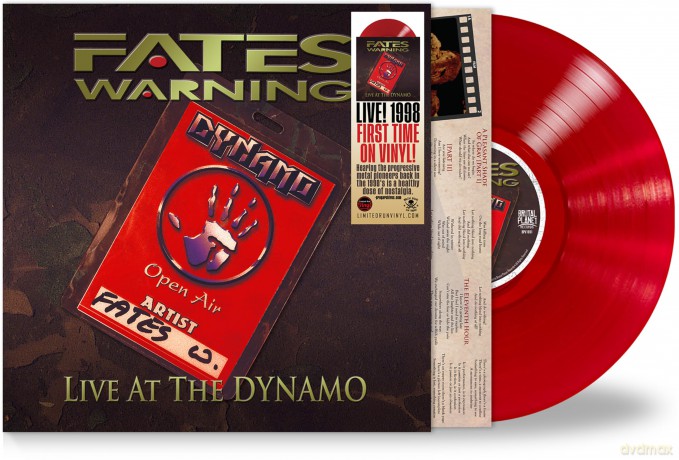 Fates Warning: Live At The Dynamo - Crimson Red [Winyl]