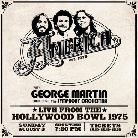 America: Live At The Hollywood Bowl 1975 - Limited Natural Colored Edition - Rsd 2024 Release [2xWinyl]