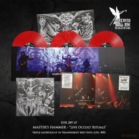 Master's Hammer: Live Occult Rituals (Transparent Red) [3xWinyl]