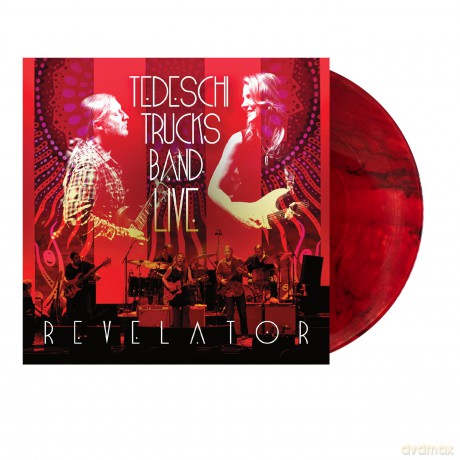 Tedeschi Trucks Band: Live Revelator (Fire Orange With Black Swirl) [Winyl]