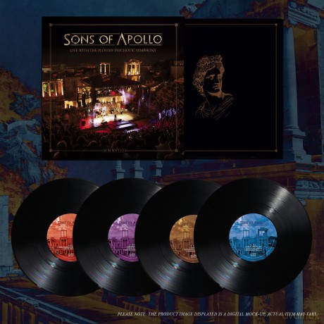 Sons Of Apollo: Live With The Plovdiv Psychotic Symphony [4xWinyl]