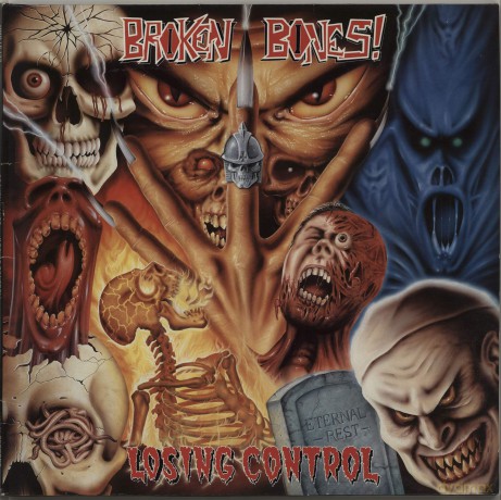 Broken Bones: Losing Control (Blue) [Winyl]