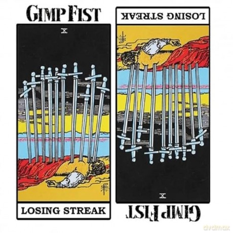 Gimp Fist: Losing Streak (Transparent Blue Magenta Marbled) [Winyl]