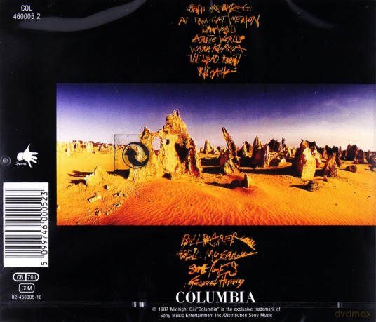 Midnight Oil: Diesel And Dust [CD]