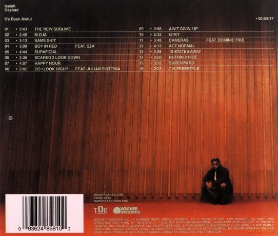 Isaiah Rashad: It's Been Awful [CD]