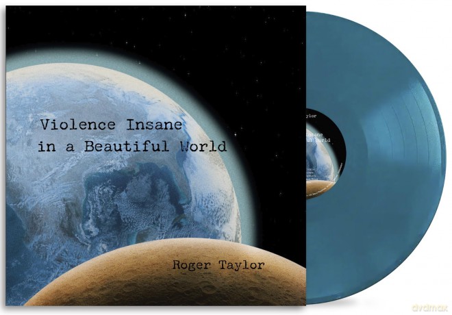 Roger Taylor: Violence Insane In A Beautiful World (Blue) [Winyl]