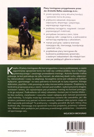 33 plany treningowe dla koni. Praktyczne plany tre - Jec Aristotle Ballou [KSIĄŻKA]