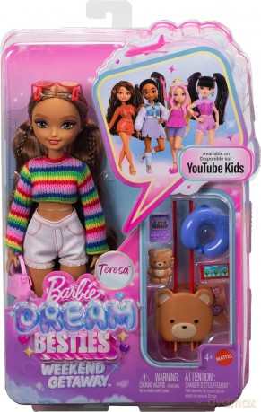 Barbie Dream Besties Weekendowy wyjazd + akcesoria