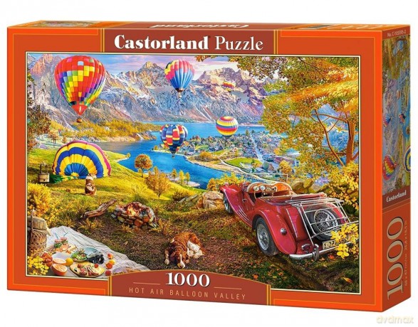 CASTORLAND 1000 el. Hot Air Balloon Valley [PUZZLE]