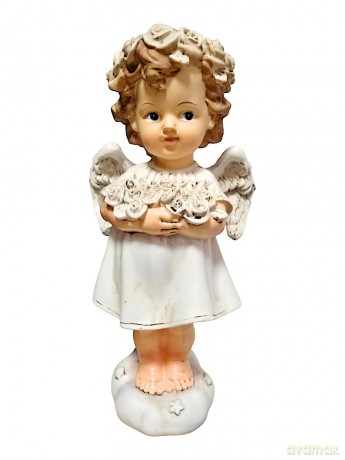 Anioł z Kwiatami 23 cm [FIGURKA]