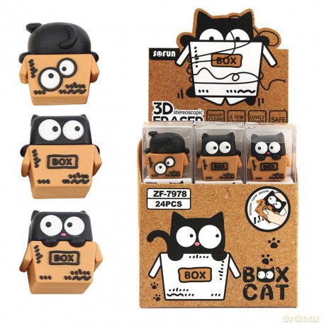 Gumka Cat (24szt)