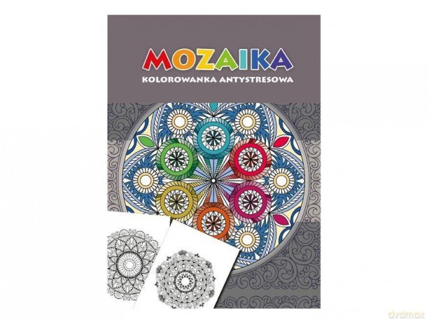 Kolorowanka antystresowa Mozaika