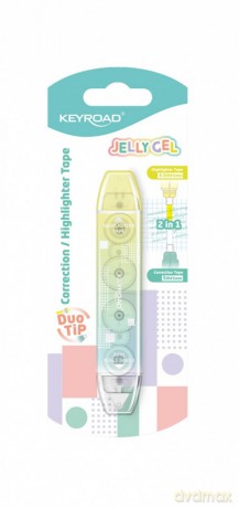 Korektor i zakreślacz w taśmie Jelly Gel